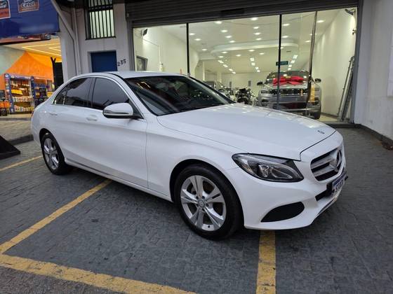 MERCEDES-BENZ C 180 1.6 CGI 16V TURBO FLEX 4P AUTOMÁTICO MERCEDES-BENZ C 180 1.6 CGI 16V TURBO FLEX 4P AUTOMÁTICO